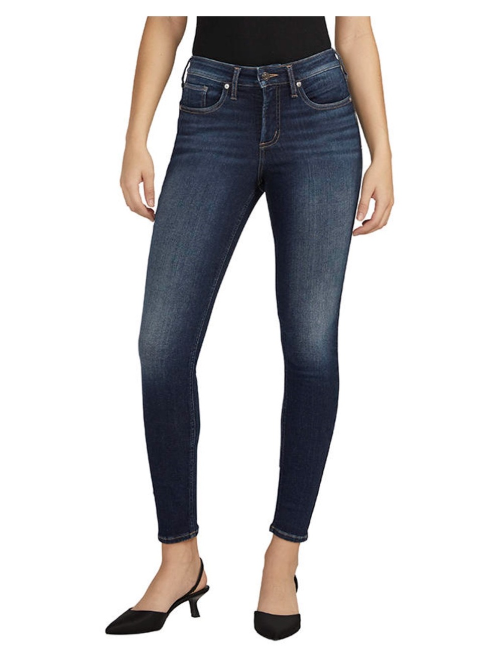 Fidelity Dark Wash Skinny Denim